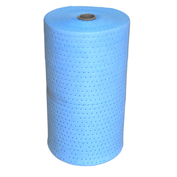 Sorbent Do Oleju W Rolce - Chłonność 281 L. Niebieski 3 350 G/m2 76Cm X 45M Rolka Olejowe / Hydrofobowe