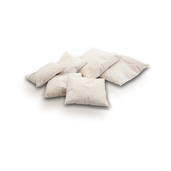 Poduszki Sorpcyjne Olejowe, (12 Szt.), Chłonność 92 L. Biały 45Cm X 45Cm Olejowe / Hydrofobowe Poduszki