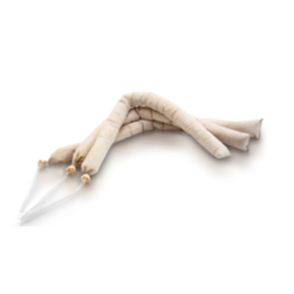 Rękawy Sorpcyjne Olejowe, (24 Szt.), Chłonność 87 L. Biały Fi 7,5Cm X 120Cm Olejowe / Hydrofobowe Rękawy