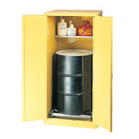 Bezpieczna Szafa ( 208 L) - 2-Drzwiowa, Z Rolkami Żółty 80 Cm X 80 Cm X 165 Cm Powyżej 200 L. 0 - 1 Szt.