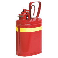 Kanister Bezpieczny Laboratoryjny Na Płyny Łatwopalne, (3,8 L.), Ze Stali Ocynkowanej Czerwony Stal 3 L. - 6 L.
