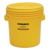 Pojemnik Polietylenowy, Pojemność 75 L. Z Pokrywą Żółty Przechowywanie / Transport 61 L. - 100 L.