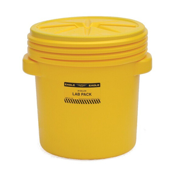 Pojemnik Polietylenowy, Pojemność 75 L. Z Pokrywą Żółty Przechowywanie / Transport 61 L. - 100 L.