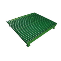 Wanna Wychwytowa 140 L. - Na 4 Beczki 4 Beczki Do 150 L. Zielony 120 Cm X 120 Cm X 20 Cm Stal Lakierowana Nie