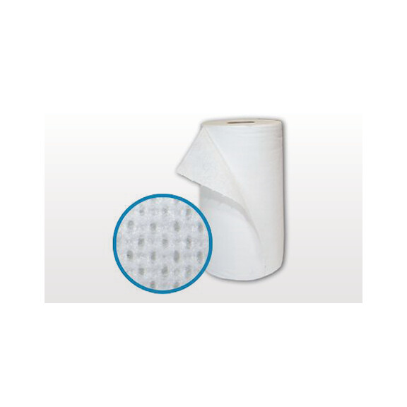 Czyściwo Przemysłowe, Białe, Wielozadaniowe, Uniwersalne, 100 Szt. W Rolce, Arkusz 32Cm X 37Cm Biały Rolka