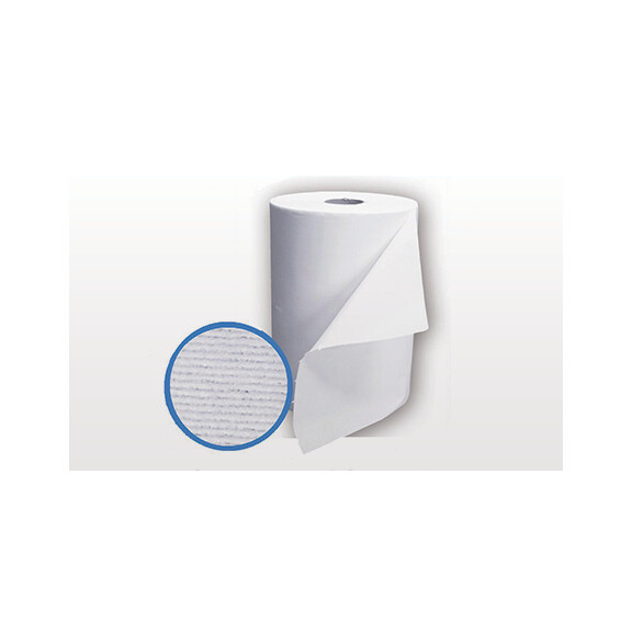 Czyściwo Przemysłowe, Białe, Specjalistyczne, Uniwersalne, 100 Szt. W Rolce, Arkusz 29Cm X 37Cm Biały Rolka