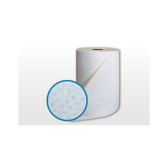 Czyściwo Przemysłowe, Białe, Bardzo Chłonne, 300 Szt. W Rolce, Arkusz 29Cm X 37Cm Biały Rolka