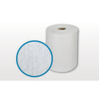 Czyściwo Przemysłowe, Białe, Miękkie, 100 Szt. W Rolce, Arkusz 32Cm X 37Cm Biały Rolka