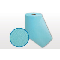 Czyściwo Przemysłowe, Niebieskie, Bardzo Mocne, 100 Szt. W Rolce, Arkusz 32Cm X 37Cm Niebieski Rolka