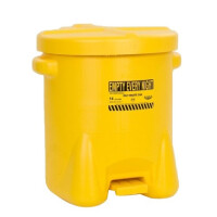 Kosz Na Odpady Niebezpieczne, Polietylenowy 53 L Żółty 53 L.