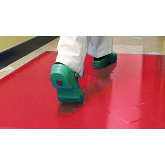 Mata Biobójcza Sticky 45Cm X 115Cm Niebieska, Antybakteryjna Czerwony