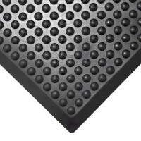 Antyzmęczeniowa Mata Bubblemat - Wersja Twardsza Czarny 0.6 M X 0.9 M - Moduł Boczny