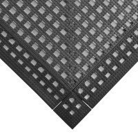 Mata Antypoślizgowa Pod Prysznic Flexi-Deck Czarny 0.3M X 0.3M (Zestaw 9 Sztuk)