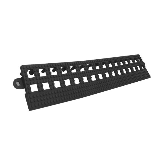 Krawędź Do Mat Flexi-Deck Czarny Męska (Zestaw 3 Sztuk)