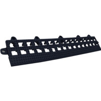 Krawędź Do Mat Flexi-Deck Czarny Żeńska (Zestaw 3 Sztuk)