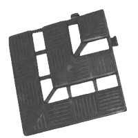 Narożnik Do Mat Work Deck Czarny 112Mm X 112Mm