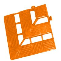 Narożnik Do Mat Work Deck Pomarańczowy 112Mm X 112Mm