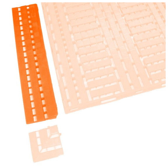 Krawędź Do Mat Work Deck Pomarańczowy 0.6M X 1.2M