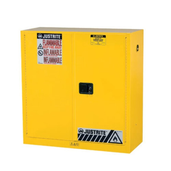 Szafa Zabezpieczająca ( 114 L) - 2-Drzwiowa Classic Żółty 100 L. - 200 L. 0 - 1 Szt. Automatyczne 112Cm X 109Cm X 46Cm