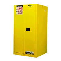 Bezpieczna Szafa ( 227 L) - 2-Drzwiowa Żółty Powyżej 200 L. 2 Szt. Manualne 165Cm X 86Cm X 86Cm