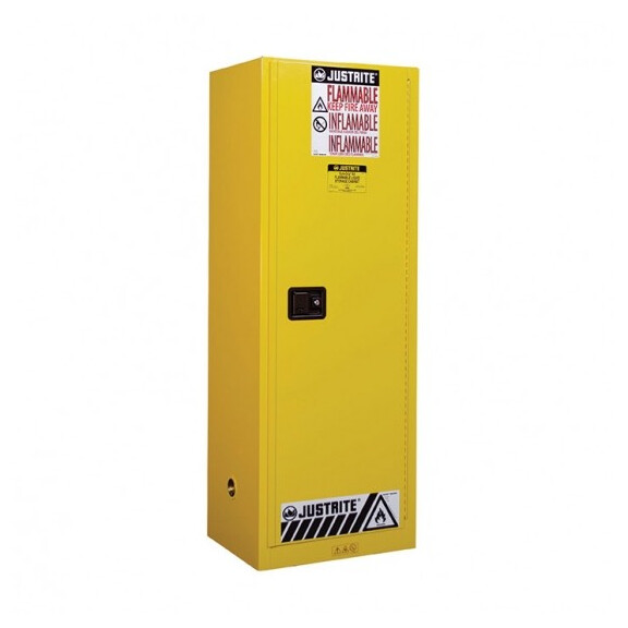 Szafa Bezpieczeństwa ( 83 L) - 1-Drzwiowa Żółty Do 100 L. 2 Szt. Automatyczne 165Cm X 59Cm X 46Cm