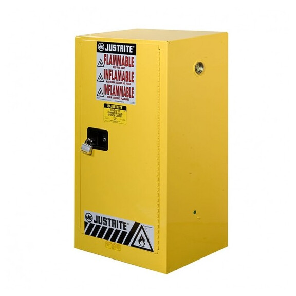 Szafa Ogniotrwała (57 L),1-Drzwiowa Żółty Do 100 L. 0 - 1 Szt. Manualne 112Cm X 59Cm X 46Cm