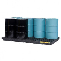 Wanna Wychwytowa Z Kratownicą Na 8 Beczek - 371L 8 Beczek Czarny 151 L. - 400 L. Z Kratownicą 246,5 Cm X 124,5 Cm X 14,0 Cm