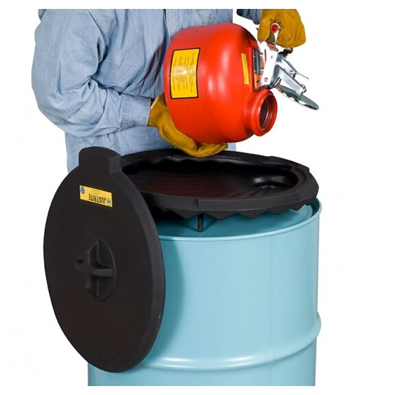 Pokrywa Na Lejek Do Beczki - Justrite Lejek Do Substancji Łatwopalnych Z Pokrywą