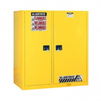 Szafa Zabezpieczająca Do Beczek I Pojemników - 435L Żółty Powyżej 200 L. Automatyczne 165Cm X 150Cm X 86Cm