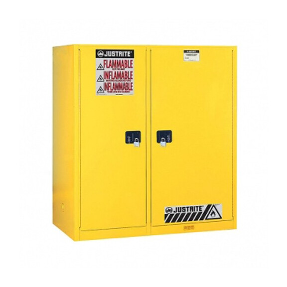 Szafa Zabezpieczająca Do Beczek I Pojemników - 435L Żółty Powyżej 200 L. Manualne 165Cm X 150Cm X 86Cm