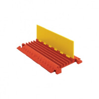 Próg Zwalniający Z Osłoną Na Kable Plb Linebacker 5 Kanałów 5-Kanałów 51 Cm X 91 Cm X 6 Cm