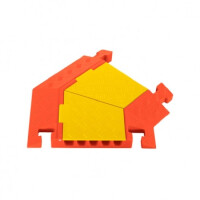 Złącze Do Z Osłony Na Kable Plb Linebacker Prawe 51 Cm X 64 Cm X 6 Cm - 5 Kanałów