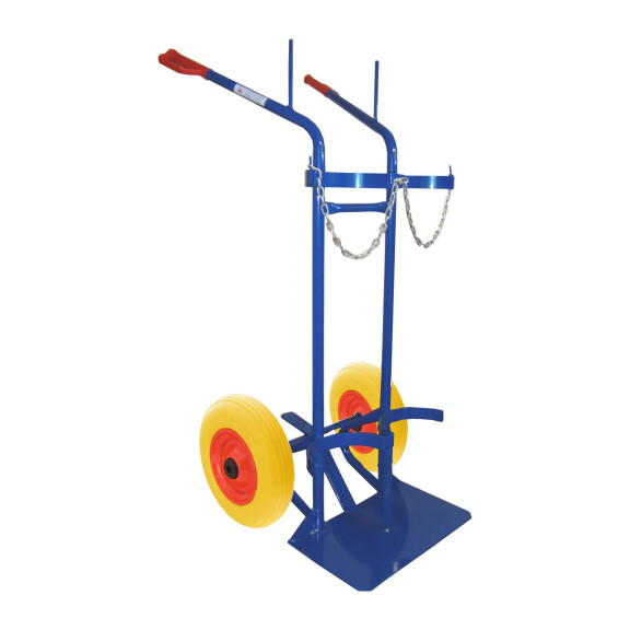Wózek Taczkowy Spawalniczy - Gazowy, Na 2 Butle
