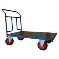 Wózek Ręczny Platformowy, Poręcz Przykręcana, 250 Kg 1000X600 Mm