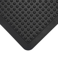 Mata Antyzmęczeniowa Bubblemat Connect - Wersja Miękka Czarny 0.5M X 0.5M - Narożnik