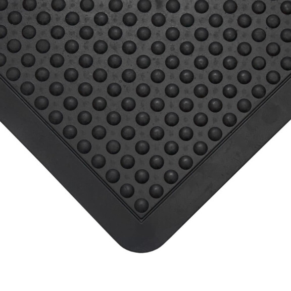 Mata Antyzmęczeniowa Bubblemat Connect - Wersja Miękka Czarny 0.5M X 0.5M - Narożnik