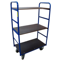 Wózek Magazynowy Piętrowy 250 Kg, 1000X600X1500 Mm