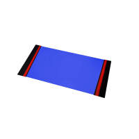 Zmywalna Mata Biobójcza Niebieska Utwardzona Listwa Wokół Krótszych Boków Nie 60 X 80 Cm