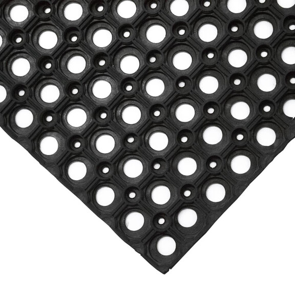 Mata Wejściowa Ringmat Honeycomb Czarny 0,8 M X 1,2 M