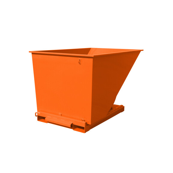 Kontener Uchylny Samowyładowczy Tippo 2000 L. Pomarańczowy