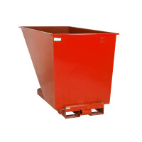 Kontener Samowyładowczy Tippo 1600 L. Czerwony