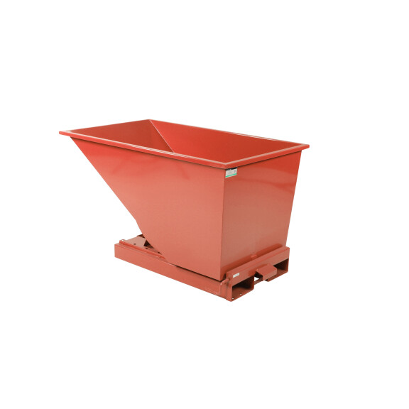 Kontener Samowyładowczy Do Segregacji Odpadów - Tippo 600 L. Czerwony