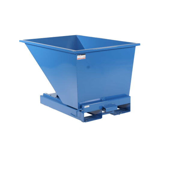 Kontener Samowyładowczy Do Segregacji Odpadów - Tippo 300 L. Niebieski