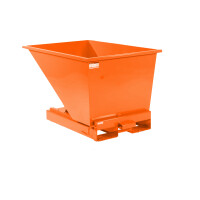 Kontener Samowyładowczy Do Segregacji Odpadów - Tippo 300 L. Pomarańczowy