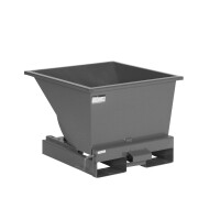 Kontener Samowyładowczy Do Segregacji Śmieci - Tippo 150 L. Szary