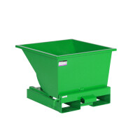 Kontener Samowyładowczy Do Segregacji Śmieci - Tippo 150 L. Zielony