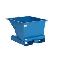 Kontener Samowyładowczy Do Segregacji Śmieci - Tippo 150 L. Niebieski