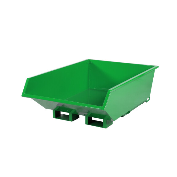 Kontener Samowyładowczy Z Niską Burtą 550 L. Tippo Low-Build Zielony