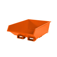Kontener Samowyładowczy Z Niską Burtą 550 L. Tippo Low-Build Pomarańczowy