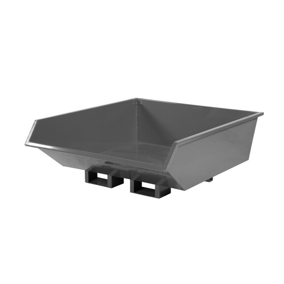 Kontener Samowyładowczy Z Niską Burtą 750 L. Tippo Low-Build Szary